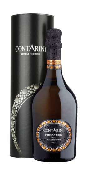 Contarini - Prosecco Millesimato DOC Brut v darčekovej tube