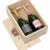 Champagne Deutz - Brut Classic & Rosé Brut v darčekovom balení