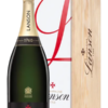 Champagne Lanson - Black Label - drevené balenie