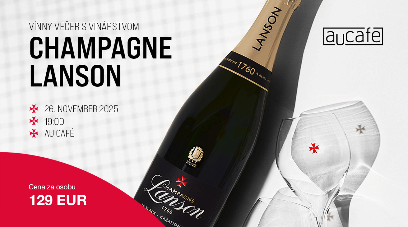 Vínny večer Champagne Lanson